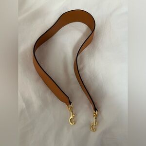 Leather bag strap from MCM